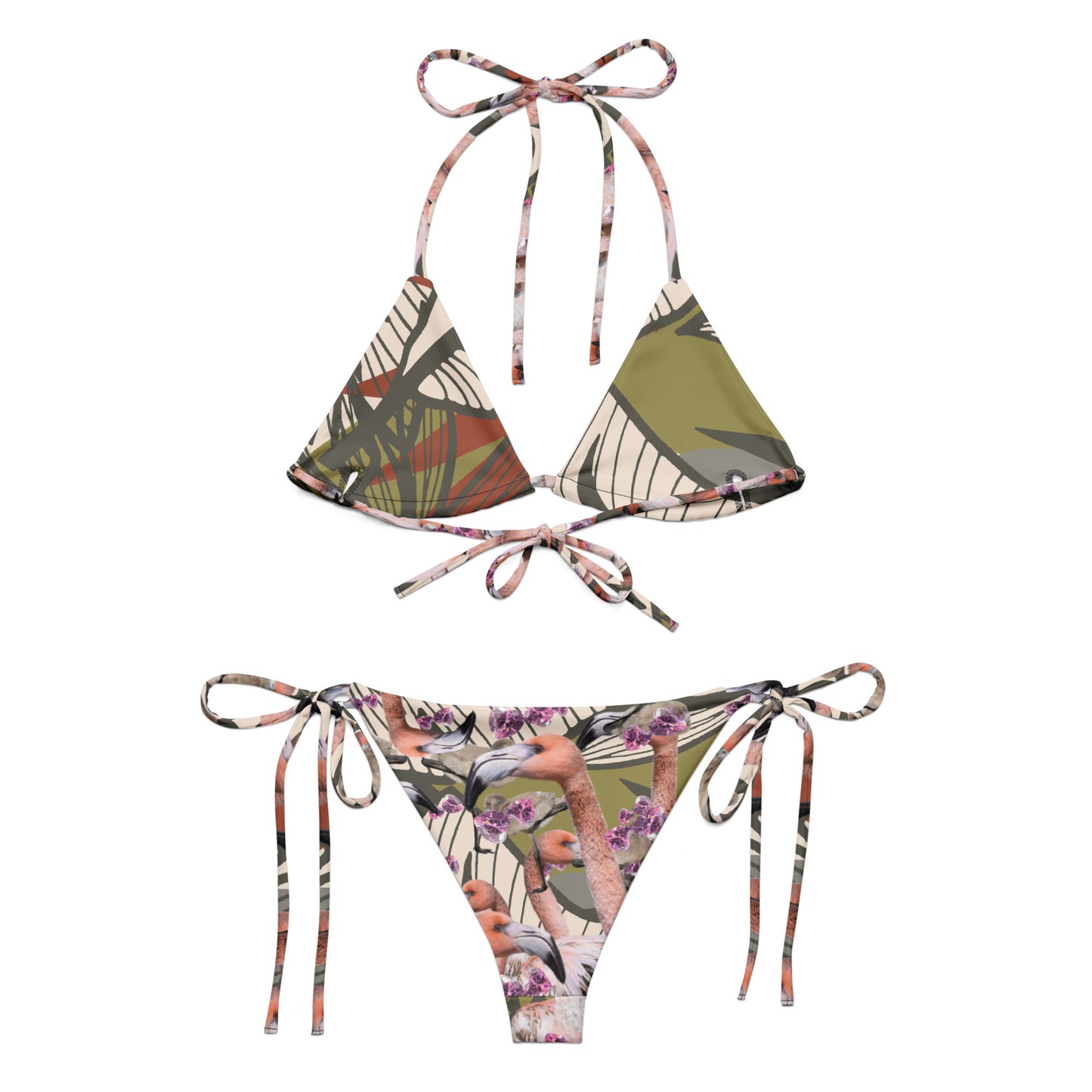 "Corundum" Recycled String Bikini