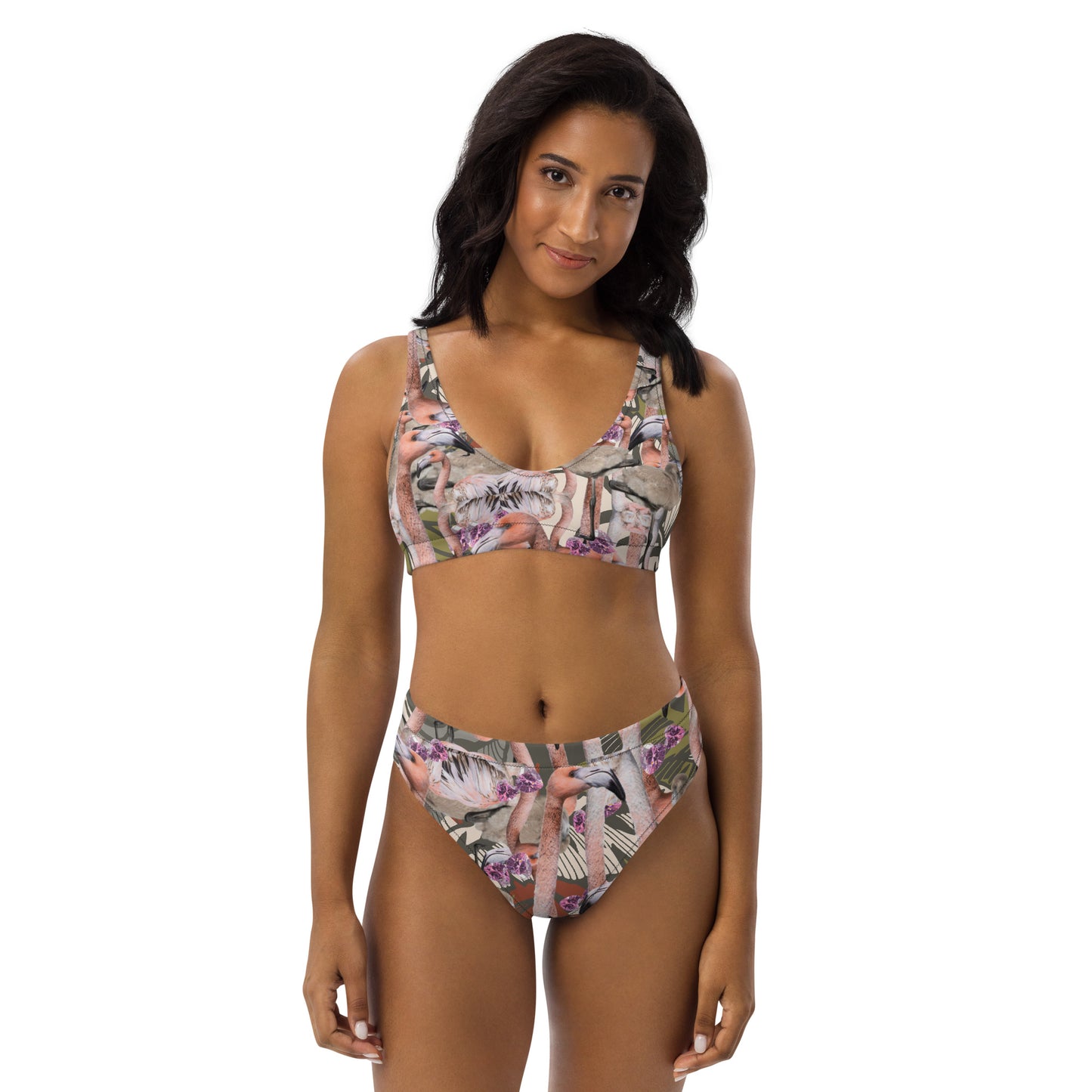 "Corundum" Recycled High-waisted Bikini