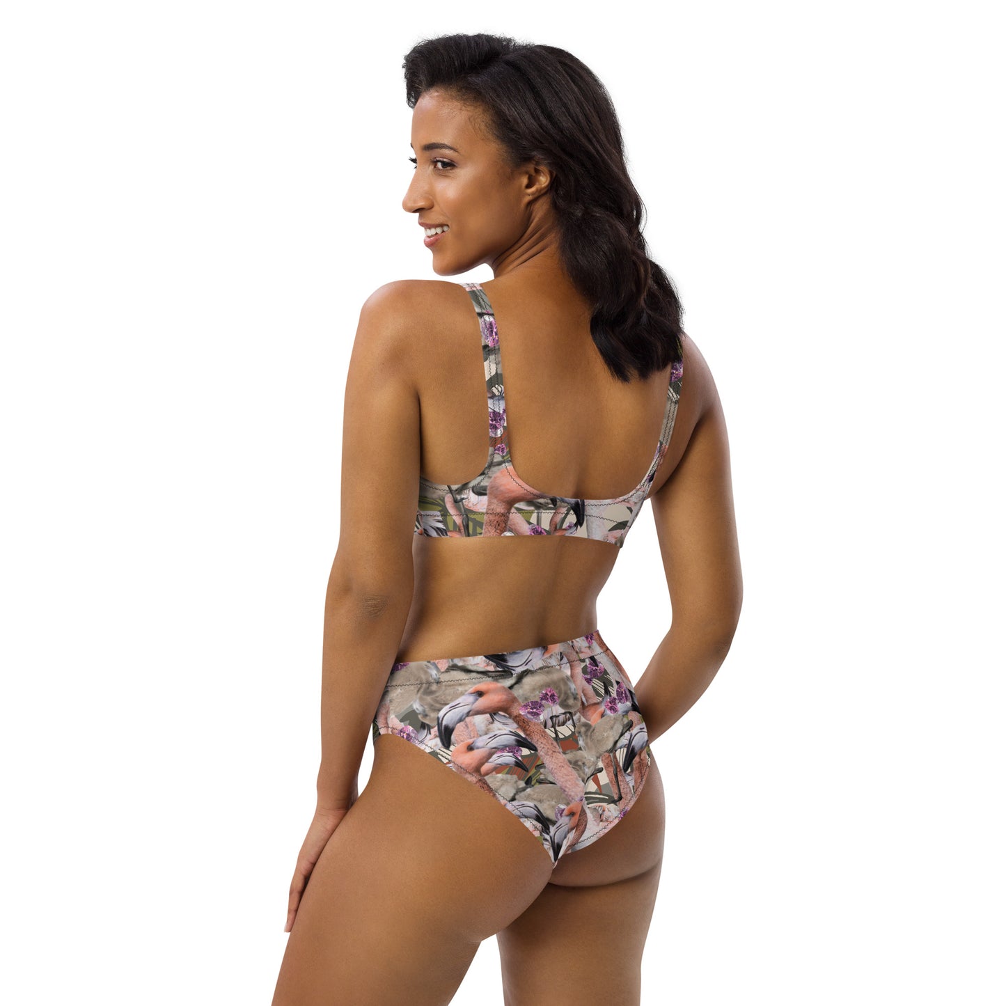 "Corundum" Recycled High-waisted Bikini