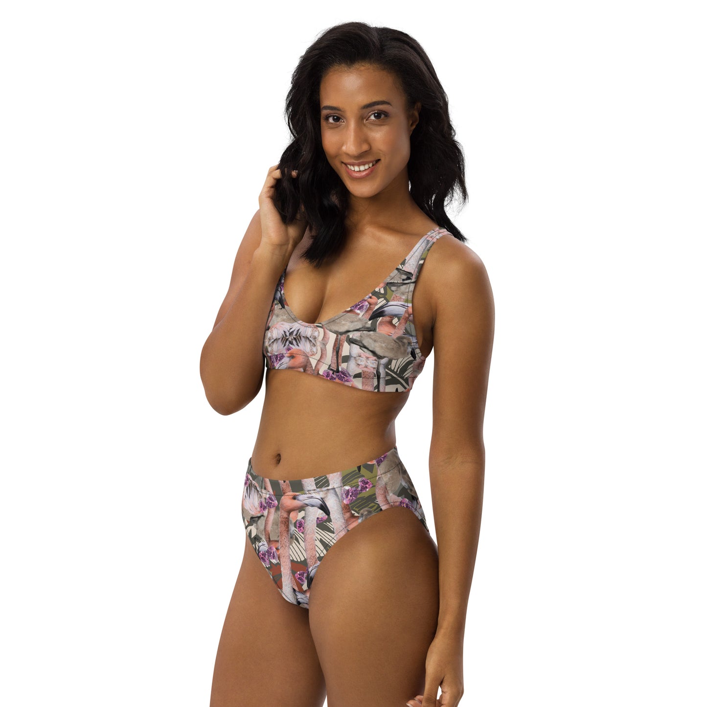 "Corundum" Recycled High-waisted Bikini