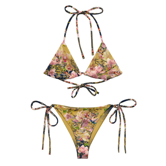 "Hummingbird" -Rufous Edition- Recycled String Bikini