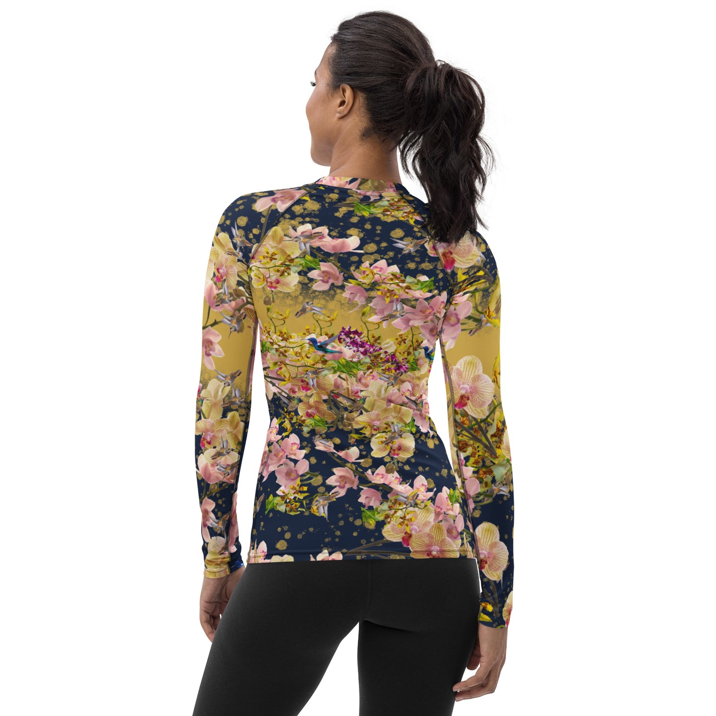 "Hummingbird" -Rufous Edition- Women's Rash Guard