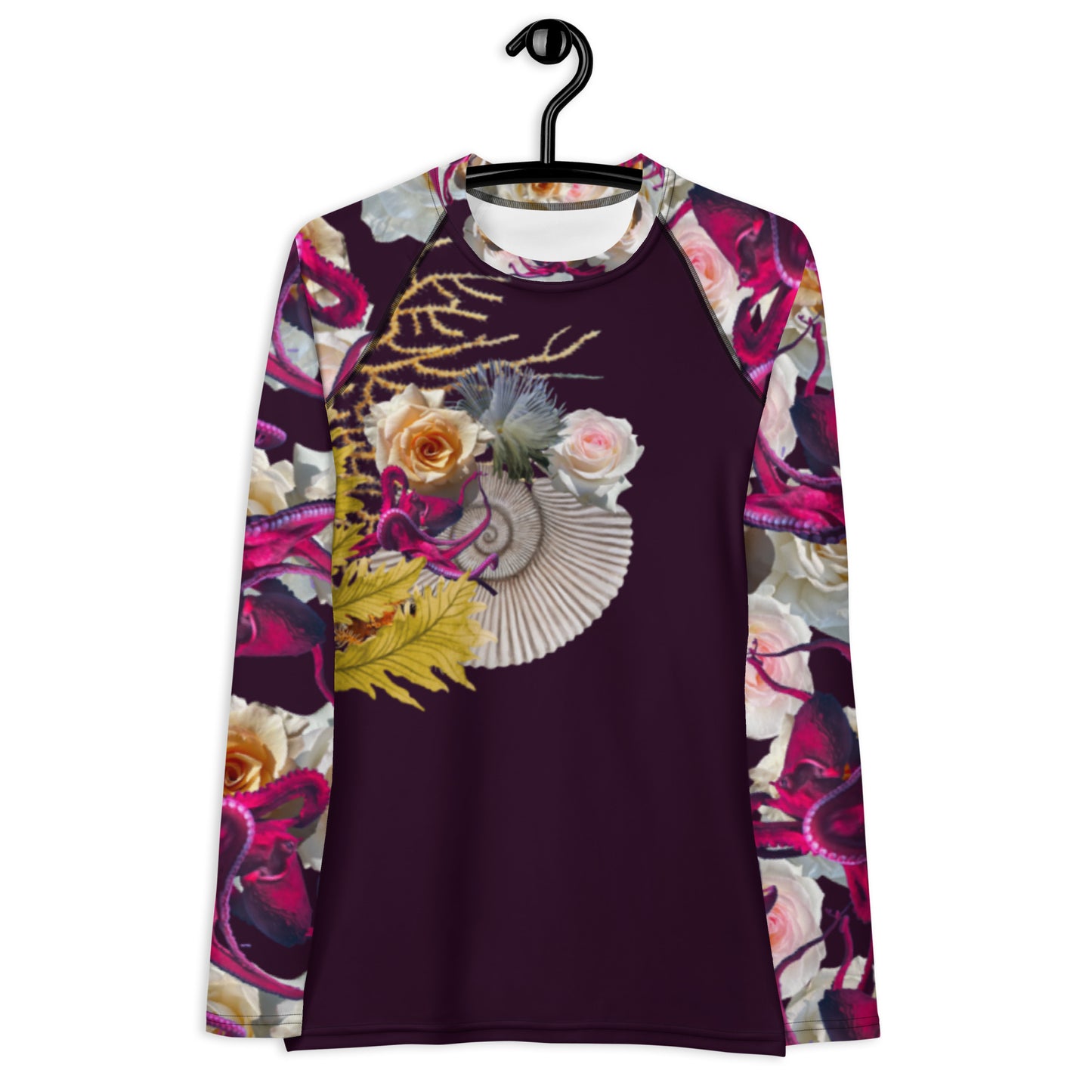 "Octopus Garden" Women's Rash Guard