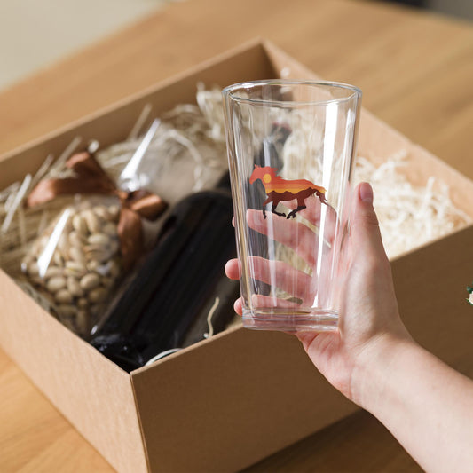 "Leave Her Wild" Shaker Pint Glass