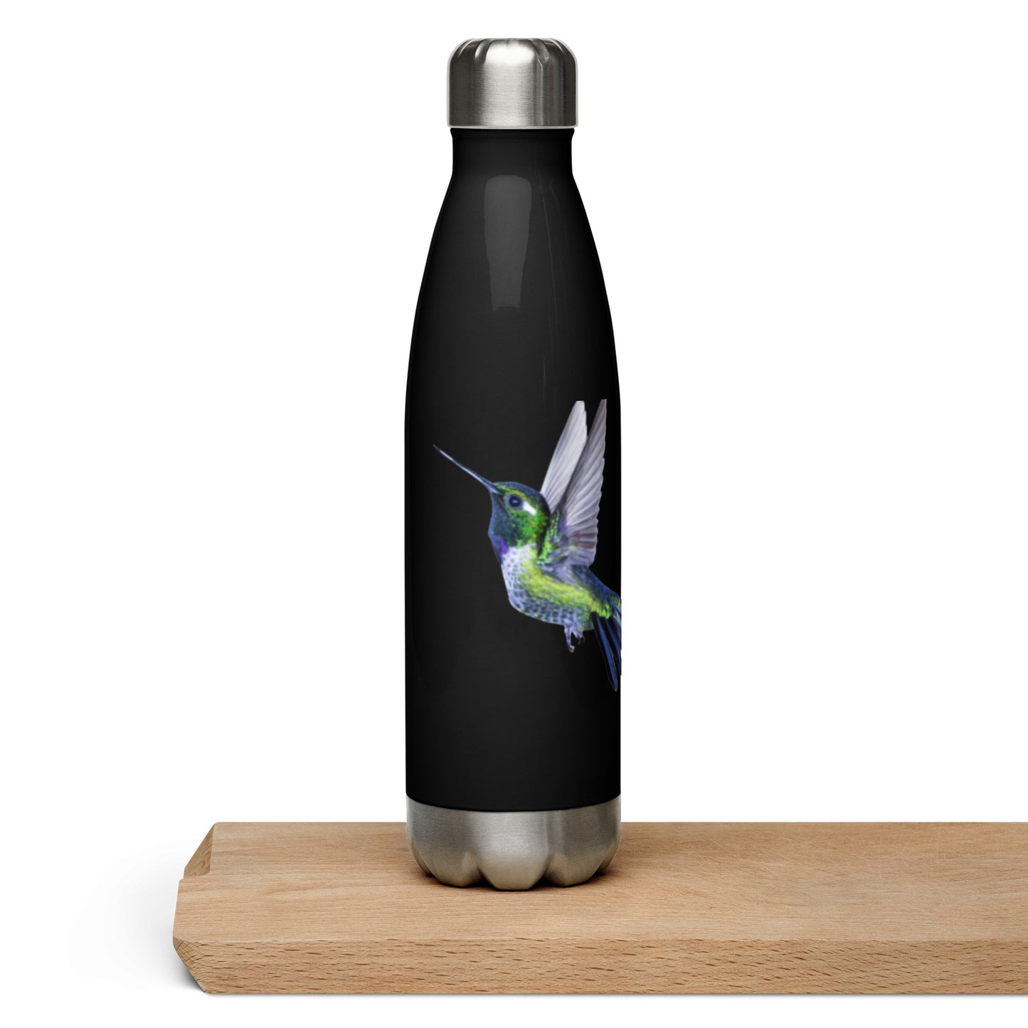 "Hummingbird" Stainless Steel Water Bottle